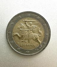 Moneda 2 Euros Lietuva 2017