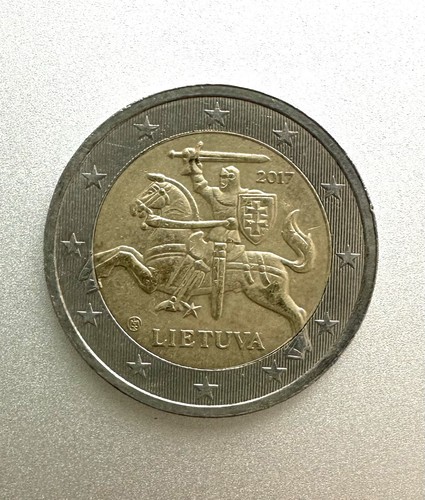 Moneda euros lietuva 2017 - 2,