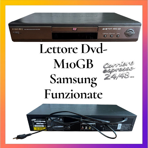 Lettore dvd samsung - lettore, m10gb