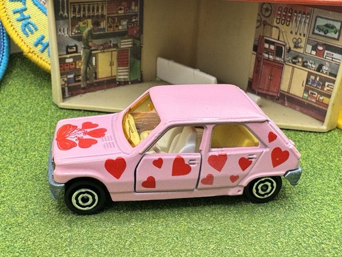Majorette renault cuori rosa - renault, 5