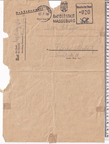 Ddr freistempler pf - 20,