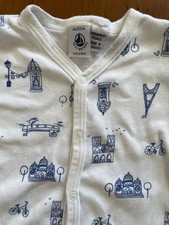 Petit Bateau EUC Blue/White