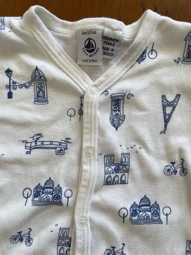 Petit bateau euc - euc, blue/white