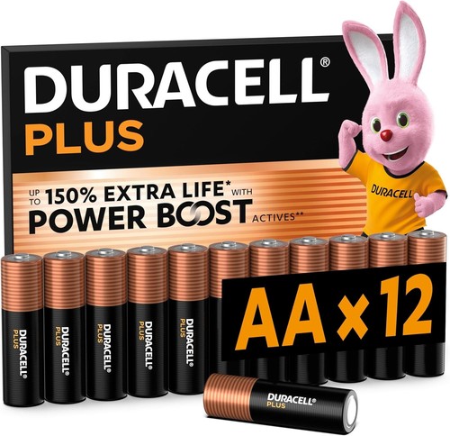 Duracell batterie plus - plus, aa
