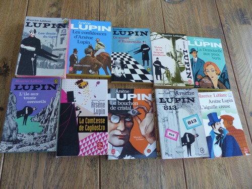 Lot livres maurice leblanc - ,