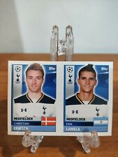 Figurina ERIKSEN LAMELA Topps Tottenham Champions League TOT 14-15 ⚽️?⚪️