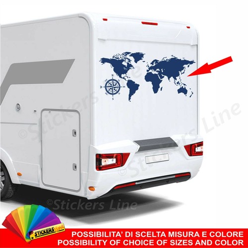 Adesivo per camper rosa dei - per,