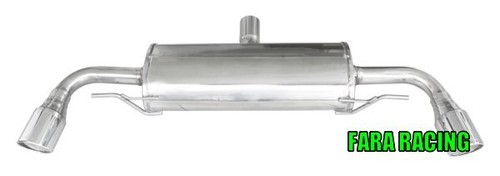 Scarico sdoppiato 1x110 - sdoppiato, x-race