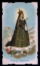 antico santino cromo-holy card