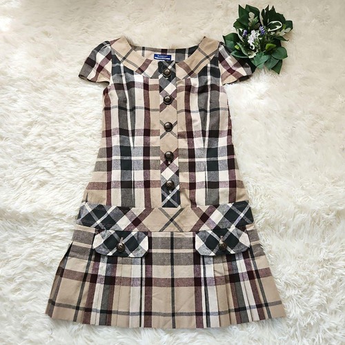 Abito burberry blu etichetta - abito,