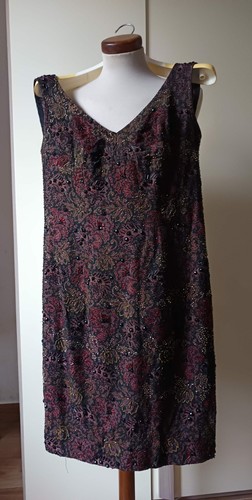 Abito sartoriale perline - abito,