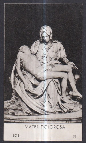 Santino antico madonna - santino,