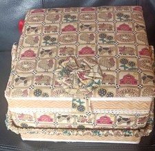 Scatola Vintage per cucito