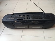 Radio registratore a cassette stereo vintage JVC RC-W210