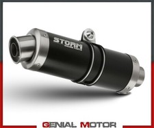 Scarico Storm by Mivv Gp Nero acciaio inox per Yamaha Yzf 600 R6 2003 > 2005
