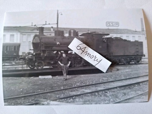 Fotografia locomotiva vapore - locomotiva, a