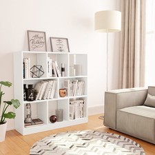 Libreria bianca 5x29 5x100 - bianca, 97,5x29,5x100
