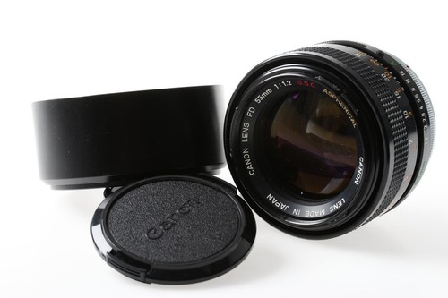 Canon 55mm s c - fd, f/1,2