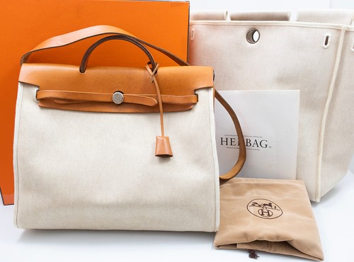 Hermès herbag cabas borsa - cabas, a