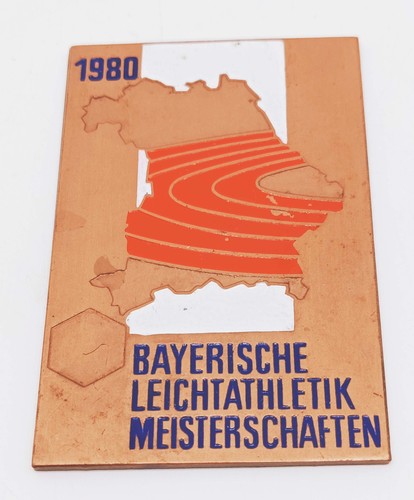 Targa 1981 atletica bavarese - atletica,