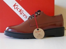 Derby stringate donna in Pelle