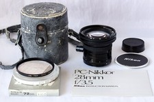 Nikon 28mm f/3.5 PC-NIKKOR