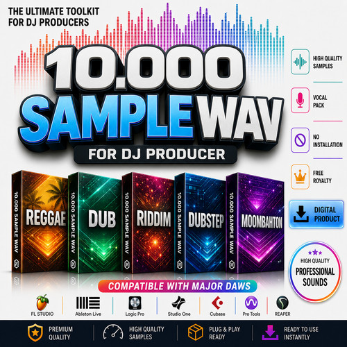 000 sample wav dj - 10.000,