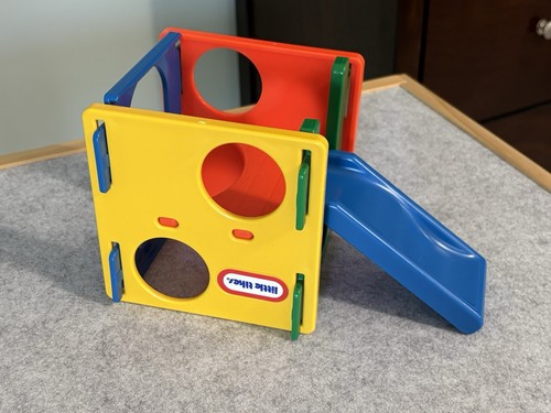 Cubo gioco scivolo palestra - gioco,
