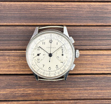 Orologio Uomo Lebois & Co Vintage Crono ruota colonna funzionante 36mm