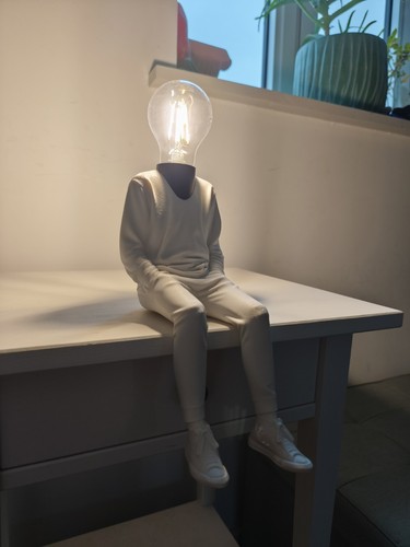 Thinker lamp unique light - thinker,