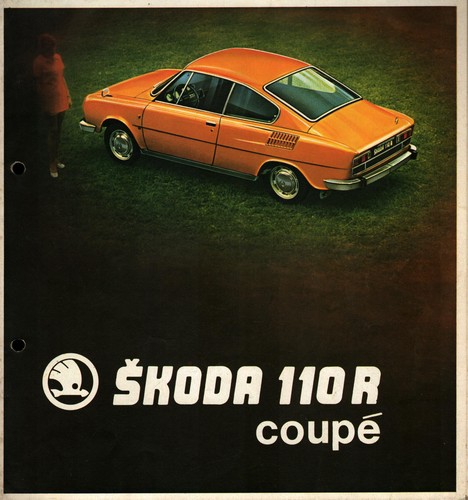 Brochure skoda 110 coupè - 110, r