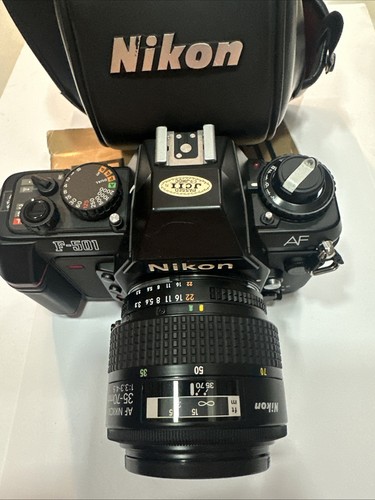 Nikon 501 35 fotocamera - +,
