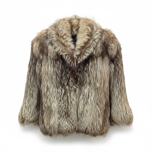 Saga fox real fur - fox, short