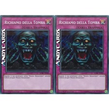 RICHIAMO DELLA TOMBA 2x (Call Of The Grave) Segreta • LCKC IT103 • 1Ed • Yugioh!