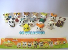 Raro Set n°14 Figurine Plastica Collezione Completa HAMTARO (Preziosi Italia 2002)