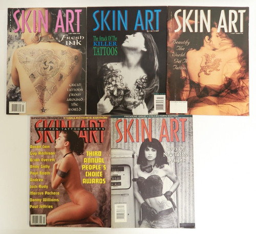 Skin art magazine - art, lot