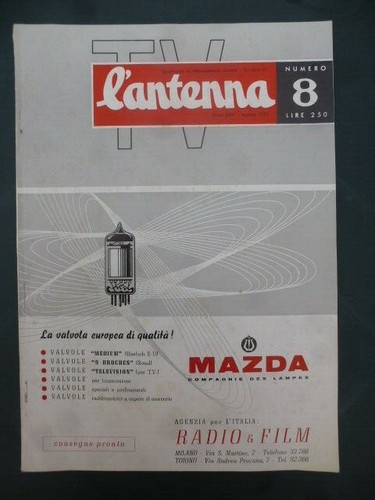 Antenna radio tecnica n 8 - radio,