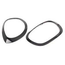 Lunetta faro nero ABS per Mini
