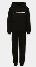 Tuta Bambino Jordan Baseline - Nero
