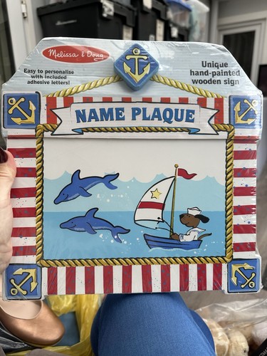 Targa nome melissa doug - nome,