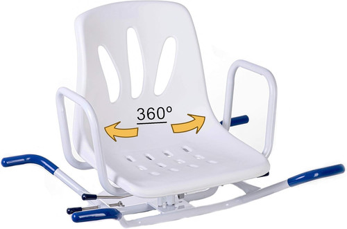 Sedia bagno girevole a - girevole,
