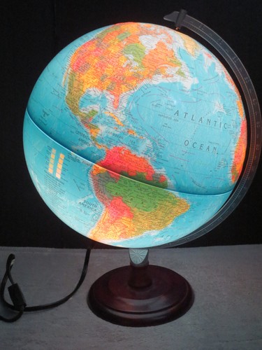 Lampada tavolo globo - lampada,