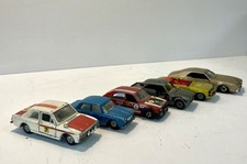 Dinky Toys Ford  Cortina,Lancia Flavia Mercury,Mebetoys,Corgitoys Vintage Anni60