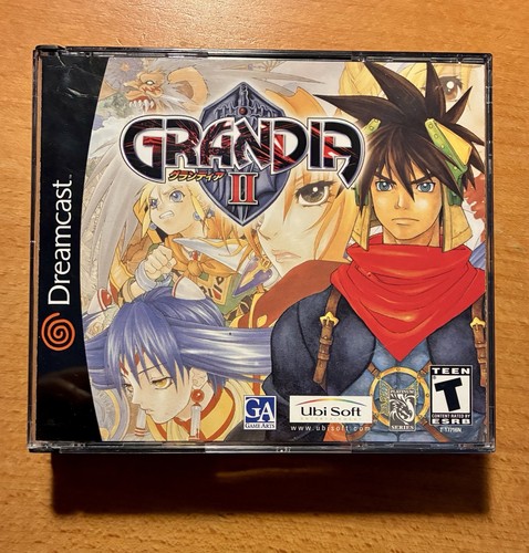 Grandia sega dreamcast - sega,