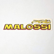 Malossi Sticker Anni 80 Vintage Moto Italia 13 Cm
