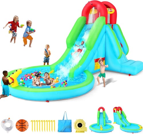 Water slide for kids - slide,