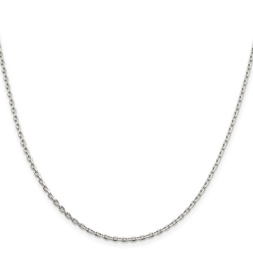 Collana con catena argento - con, in