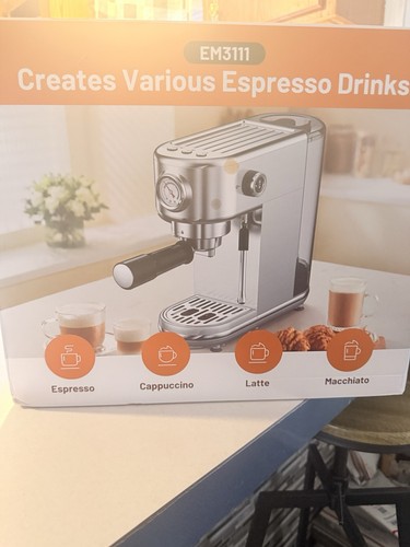 Espresso coffee machine - machine., never