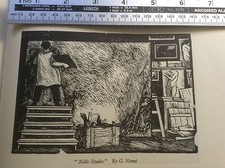Xilografia vintage anni - , 40