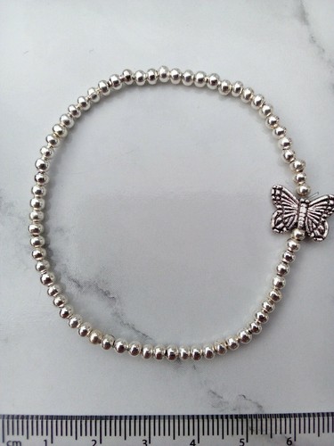 Bracciale charm farfalla - bracciale,
